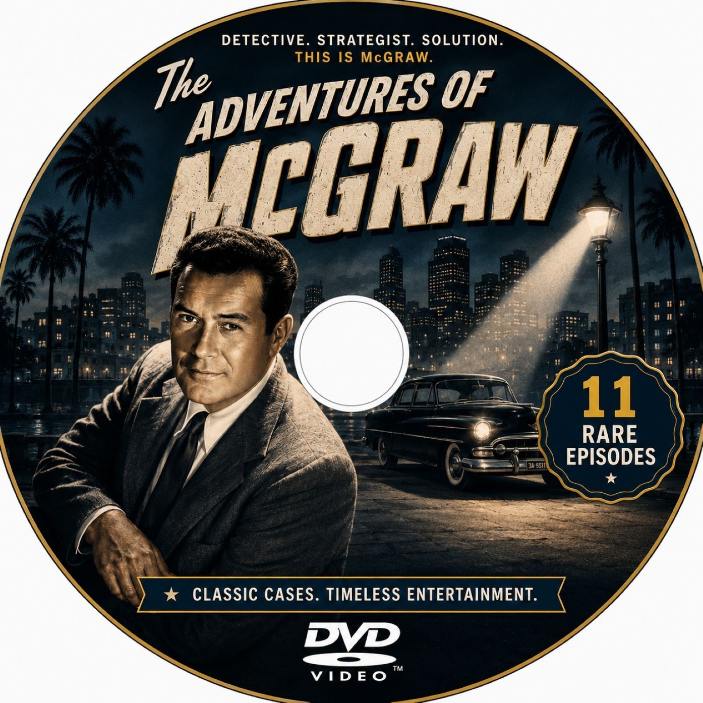 The Adventures of McGraw (1957) Rare Classic TV 11 Episodes On DVD