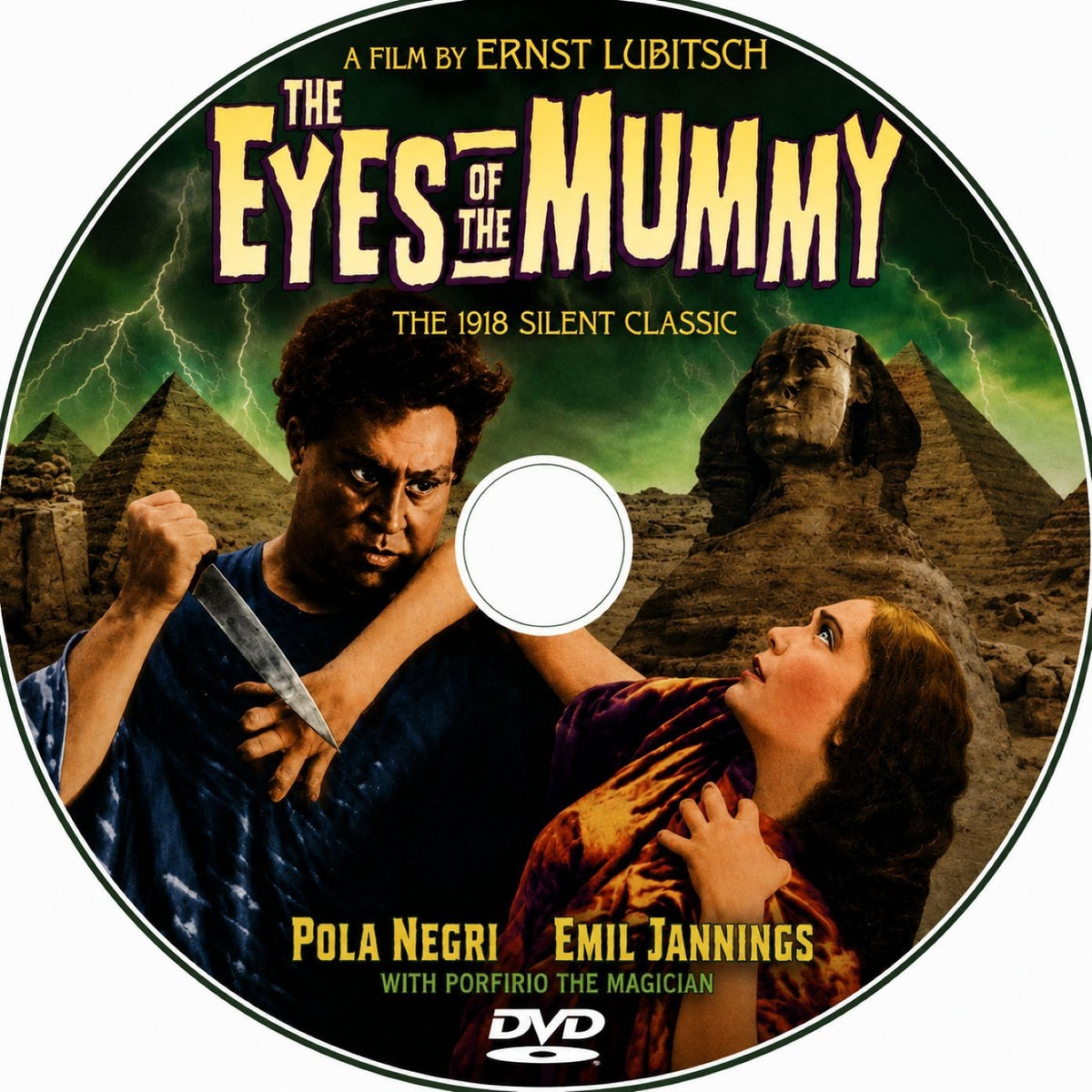 The Eyes of the Mummy (1918) Silent Horror Drama DVD Collector Edition