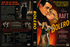 Bolero 1934 Pre Code Musical Drama Film DVD With Cover Art George Raft