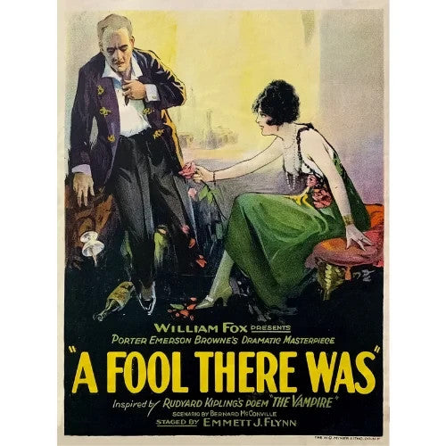 A Fool There Was (1915) Theda Bara Silent Drama DVD Collector Edition