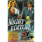 Night Editor (1946) Film Noir Crime Drama DVD Collector Edition