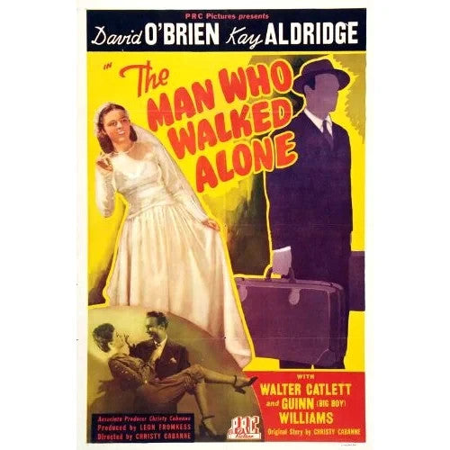 The Man Who Walked Alone (1945) Romantic Comedy Drama DVD Collector Edition