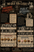 Double Feature Smashing the Rackets 1938 Public Wedding 1937 Crime DVD