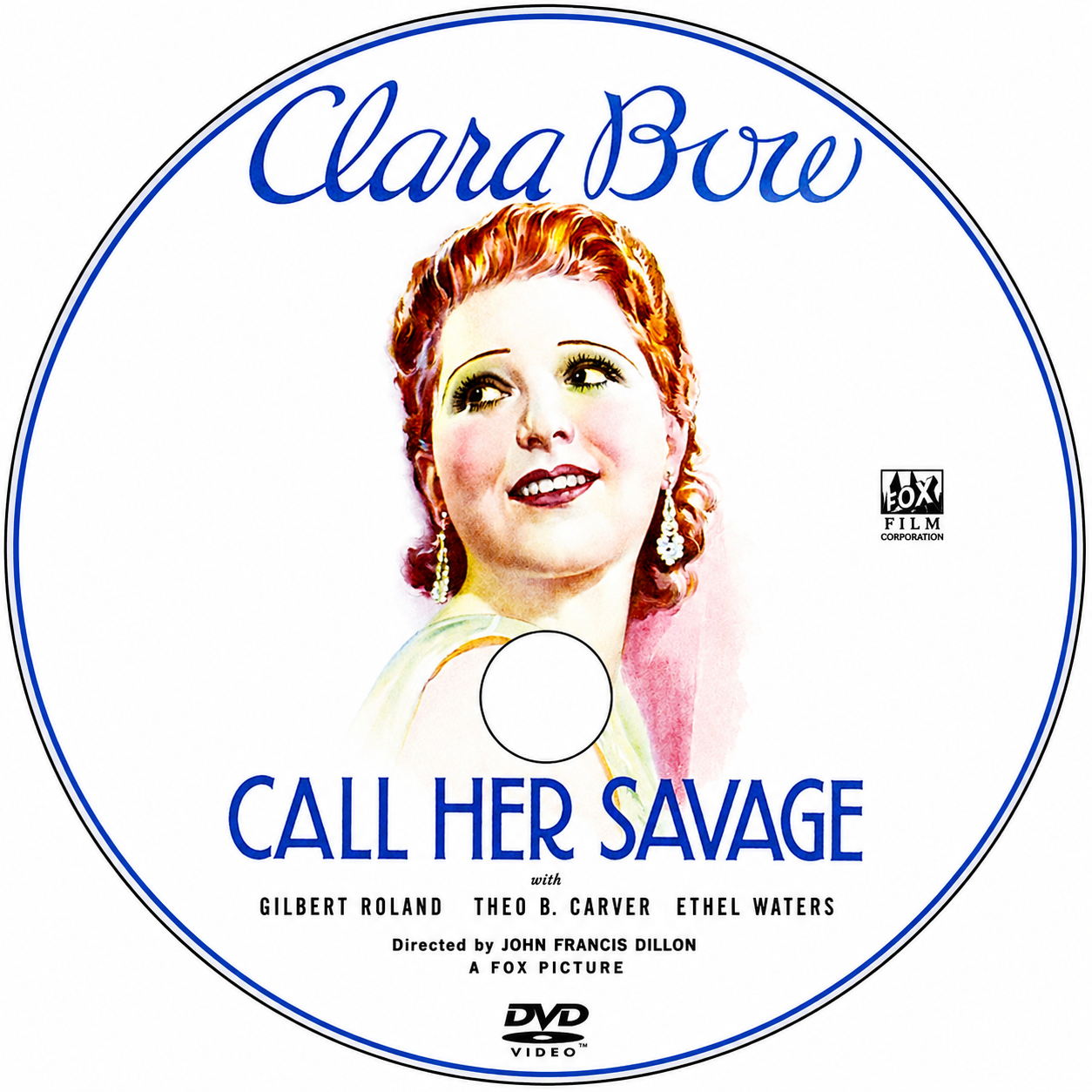 Call Her Savage 1932 Pre Code Drama Romance DVD With Cover Art Clara Bow