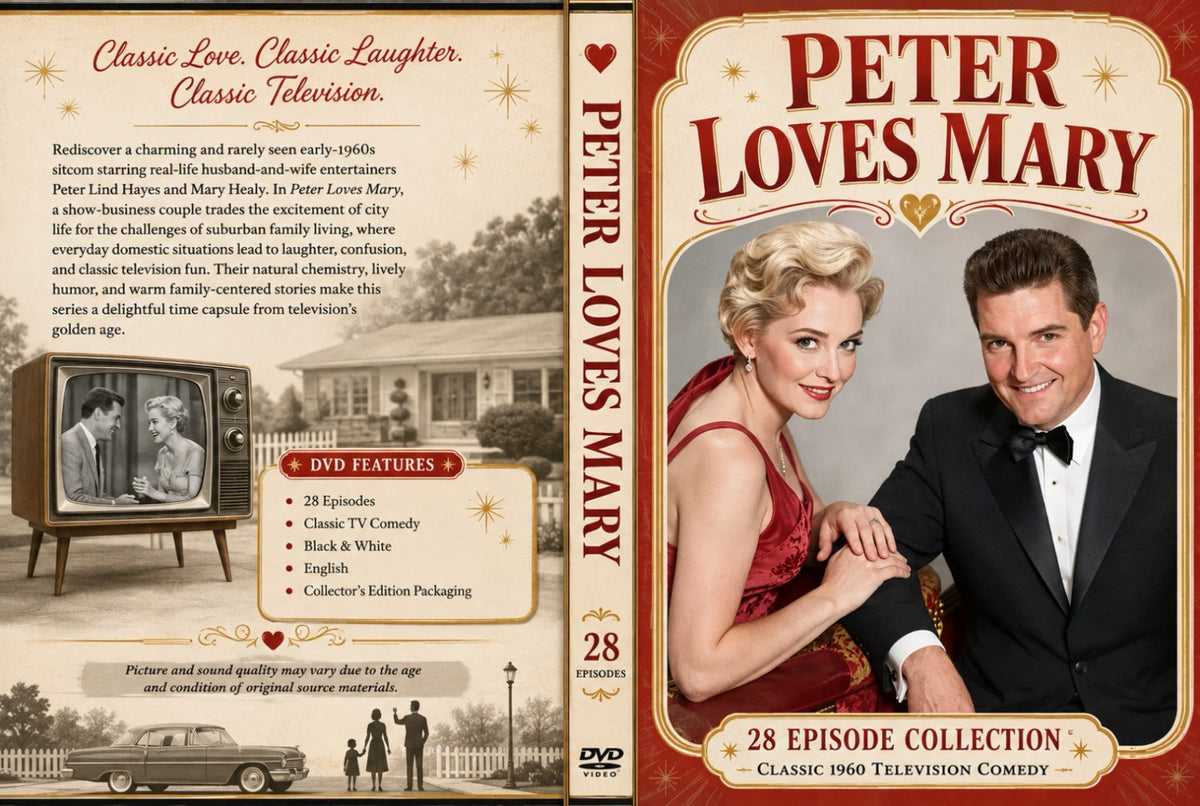 Peter Loves Mary 1960 Peter Lind Hayes Mary Healy 28 Episodes Classic TV DVD