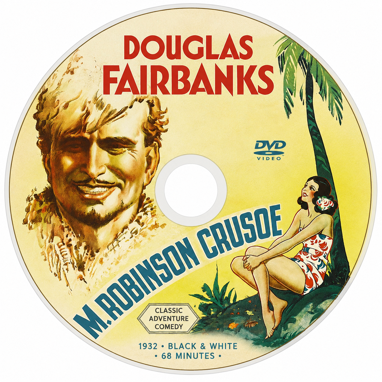 Mr. Robinson Crusoe (1932) Adventure Comedy DVD Collector Edition