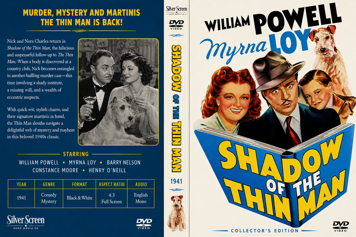 Shadow of the Thin Man (1941) Mystery Comedy DVD Collector Edition