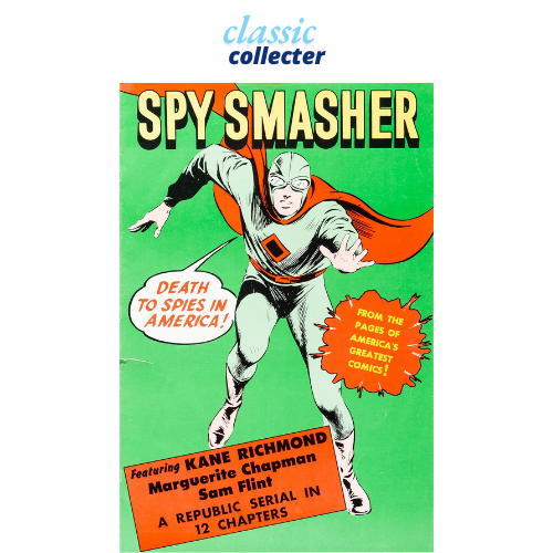Spy Smasher 1942 Classic Republic Serial 12 Chapters on DVD - Collectors Edition