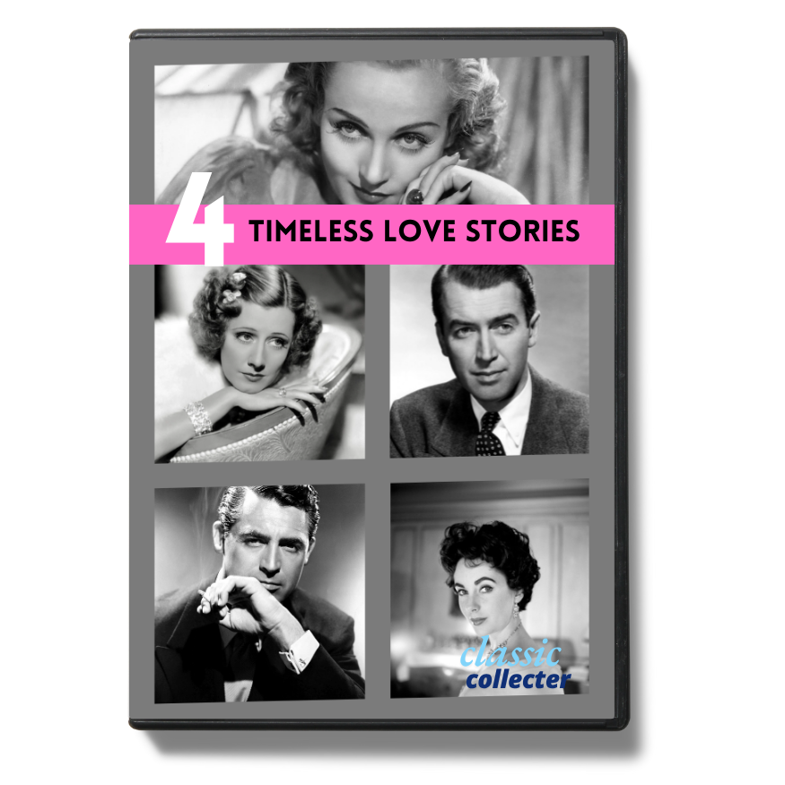 Romantic Classics DVD Set 4 Timeless Love Stories Public Domain Films