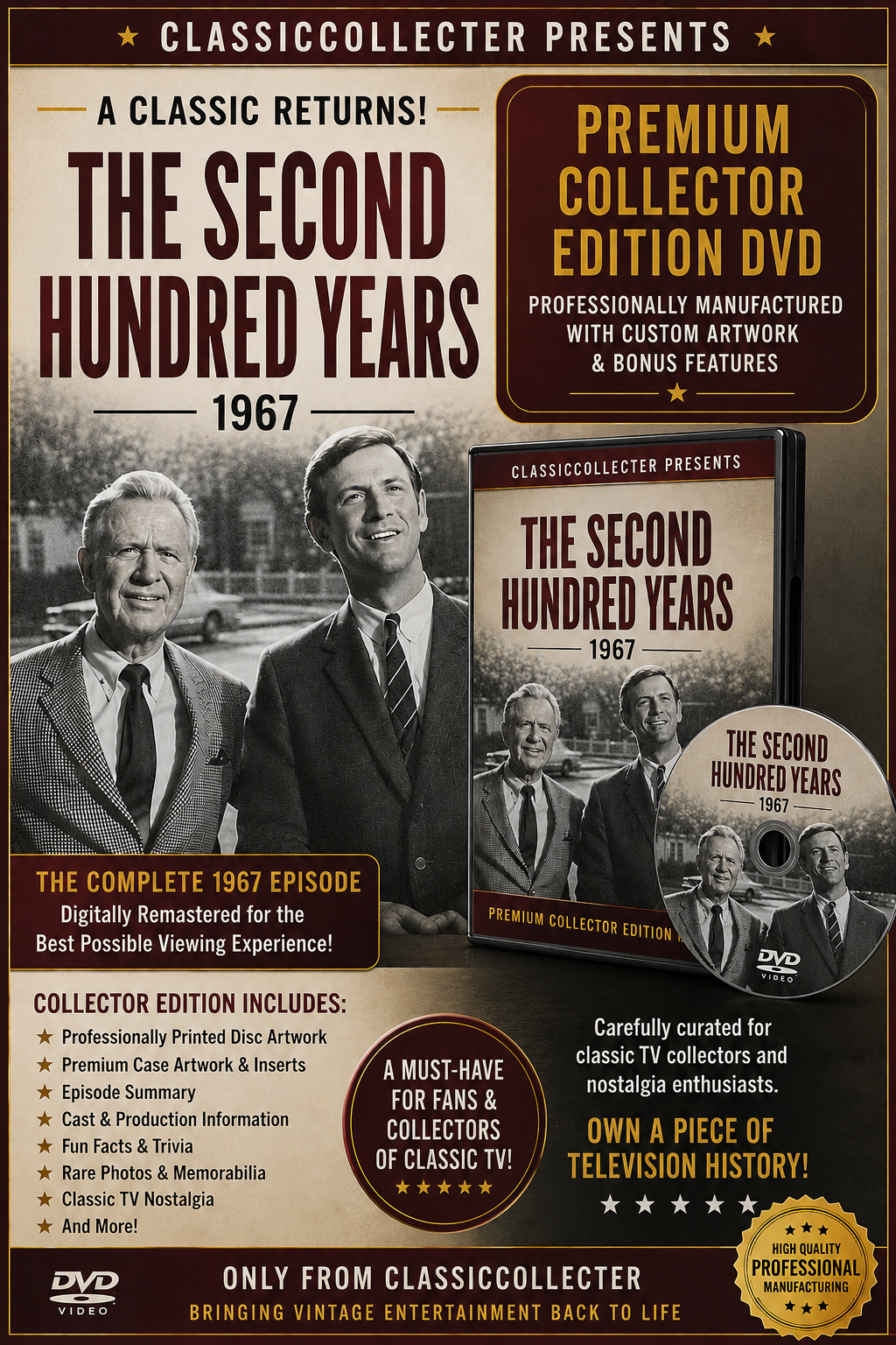 The Second Hundred Years 1967 TV Series DVD – 18 Episodes – Classic Comedy