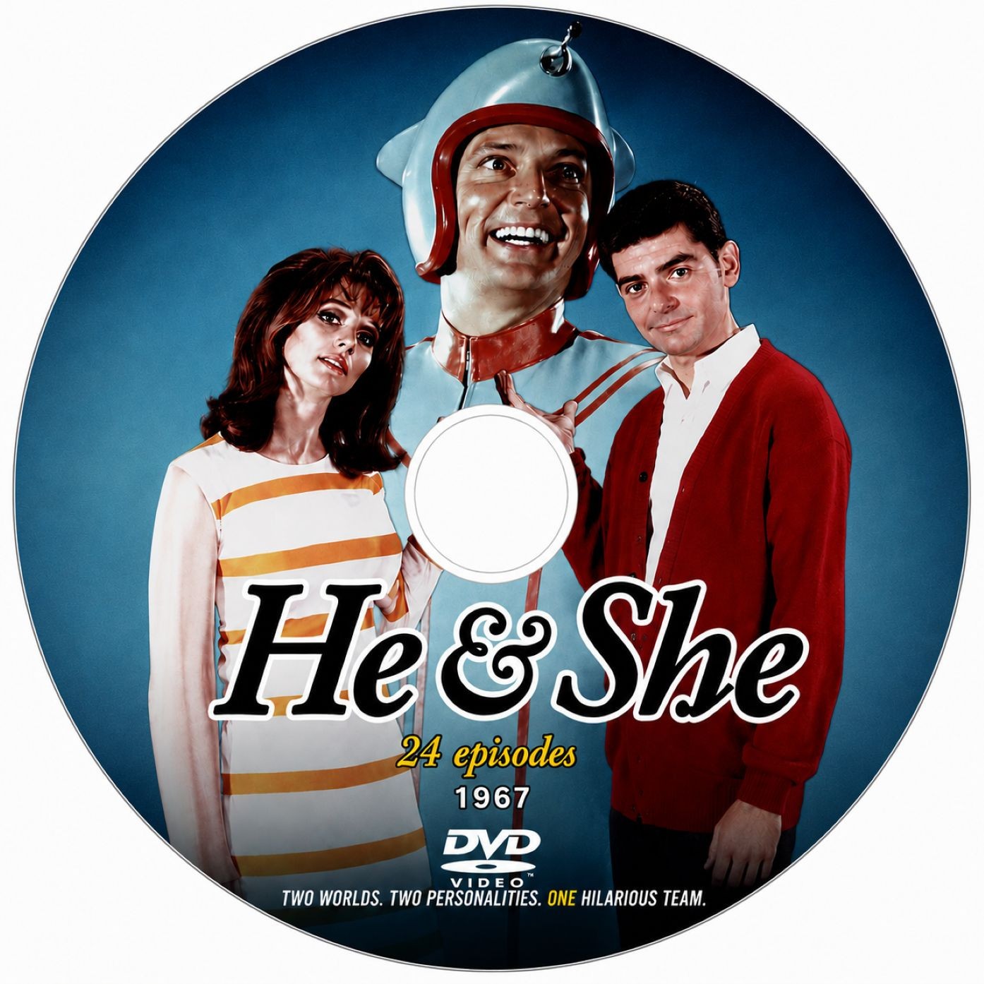He & She 1967 TV Series DVD – 24 Episodes – Classic Comedy Richard Benjamin