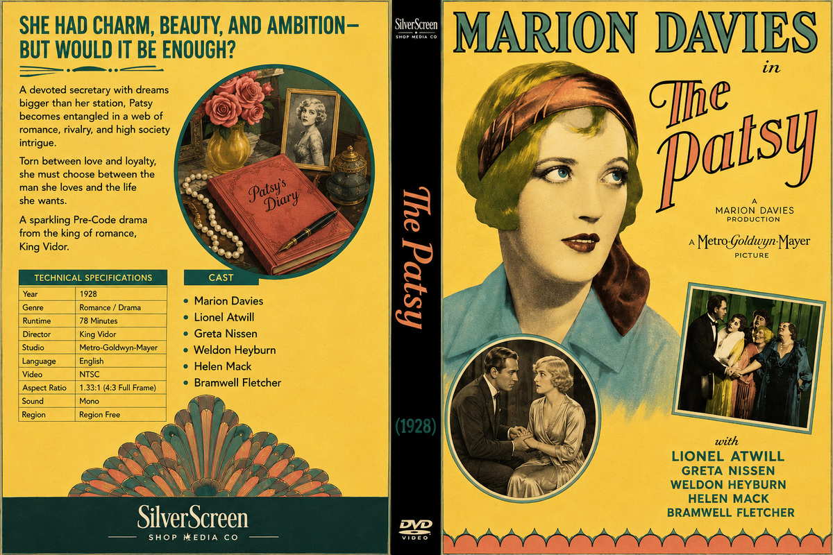 The Patsy (1928) Silent Comedy Drama DVD Collector Edition
