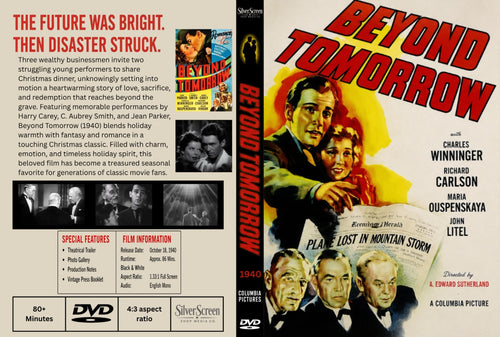 Beyond Tomorrow (1940) Fantasy Drama DVD Collector Edition