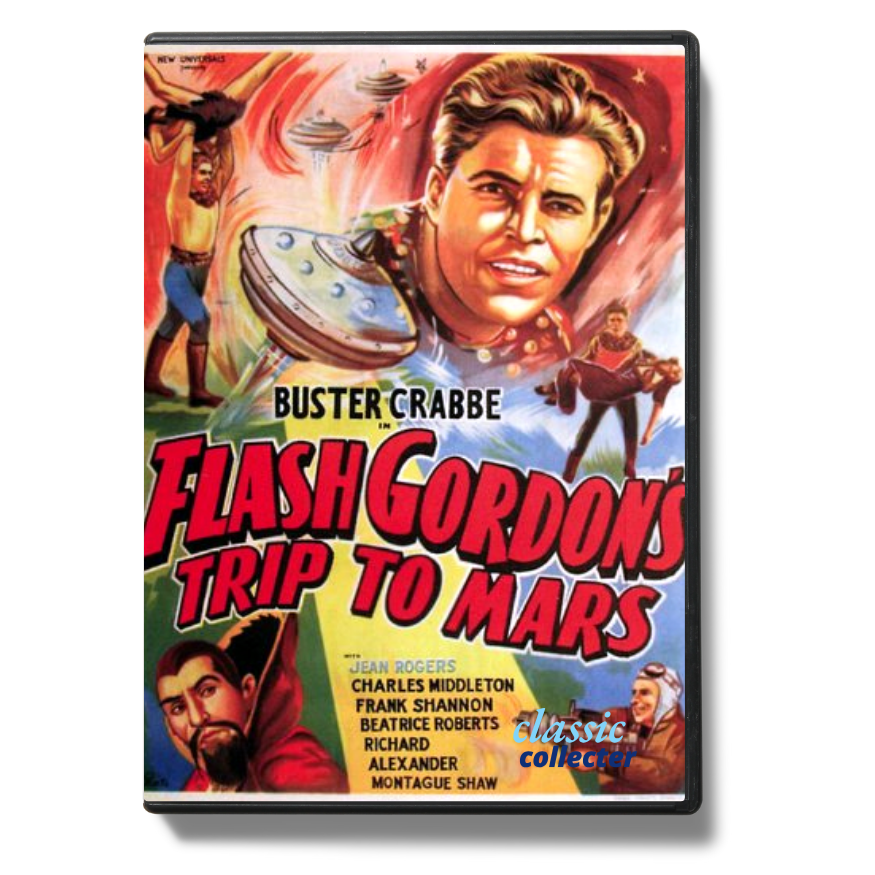Flash Gordon’s Trip to Mars 1938 Sci Fi Serial 15 Chapters on DVD -Collectors Ed