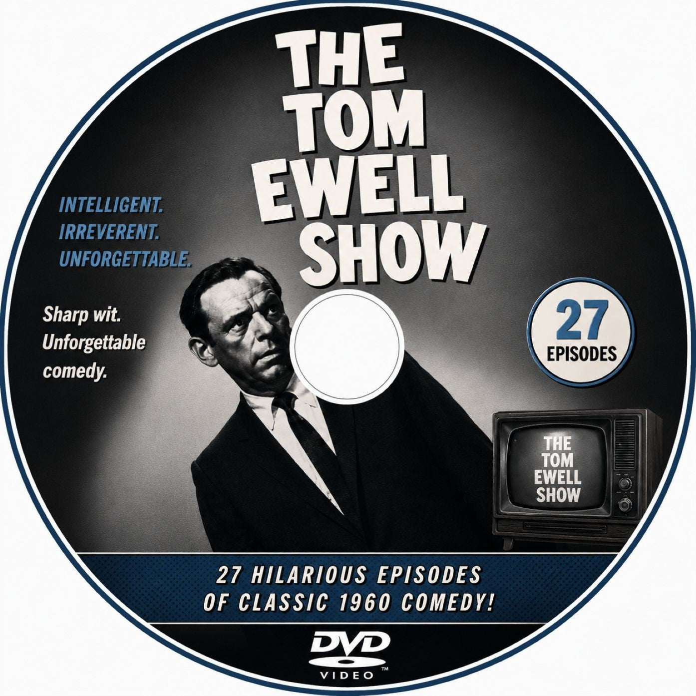 The Tom Ewell Show (1960) Classic TV 27 Episodes on DVD - Collectors Edition