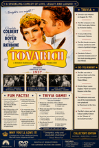 Tovarich 1937 Comedy Romance DVD Collector Edition With Cover Art