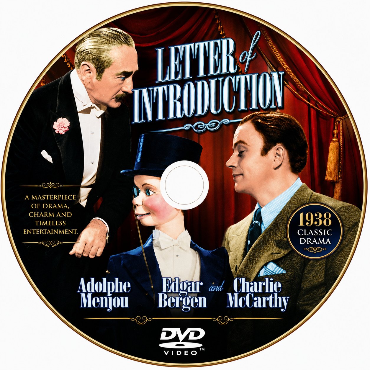 Letter of Introduction 1938 Rare Drama DVD Classic - Collectors Edition