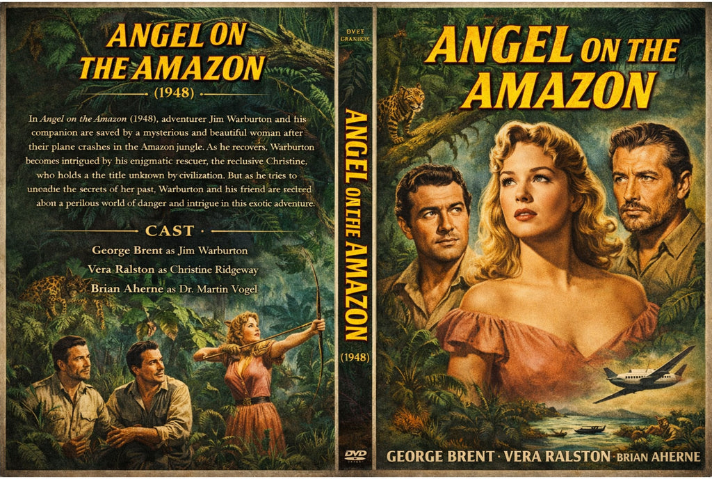 ANGEL ON THE AMAZON (1948) CLASSIC JUNGLE ADVENTURE DRAMA FILM ON DVD