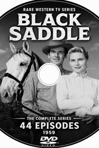 Black Saddle (1959) Rare Classic TV Western Series DVD – 44 Episodes