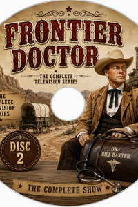 Frontier Doctor (1958) Classic Western TV Series DVD – 39 Episodes