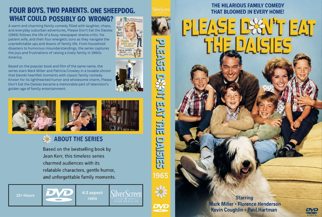 Please Don't Eat the Daisies (1965) Classic Family Comedy TV DVD – 38 Episodes