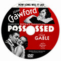 Possessed 1931 Rare Pre-Code Drama DVD Classic