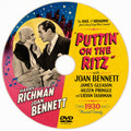 Puttin' on the Ritz 1930 Musical Comedy Film DVD With Cover Art Joan Bennett