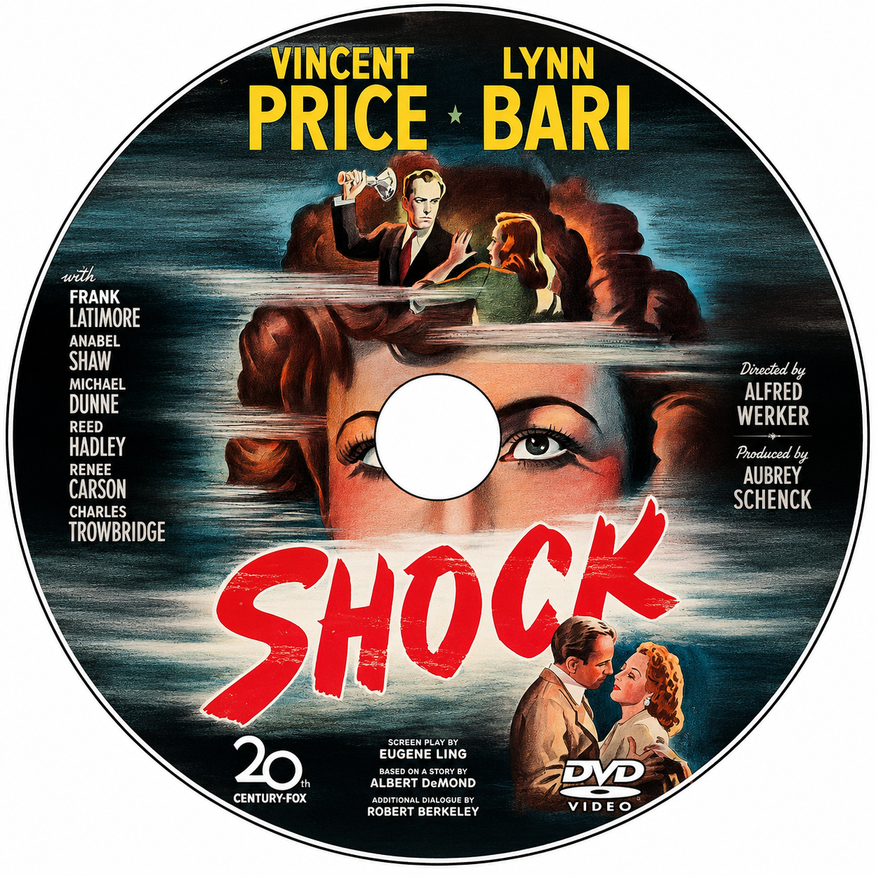 Shock 1946 Classic Film Noir Thriller Starring Vincent Price on DVD