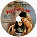 DVD cover of 'The Pagan' featuring Ramon Novarro and a woman holding a guitar.