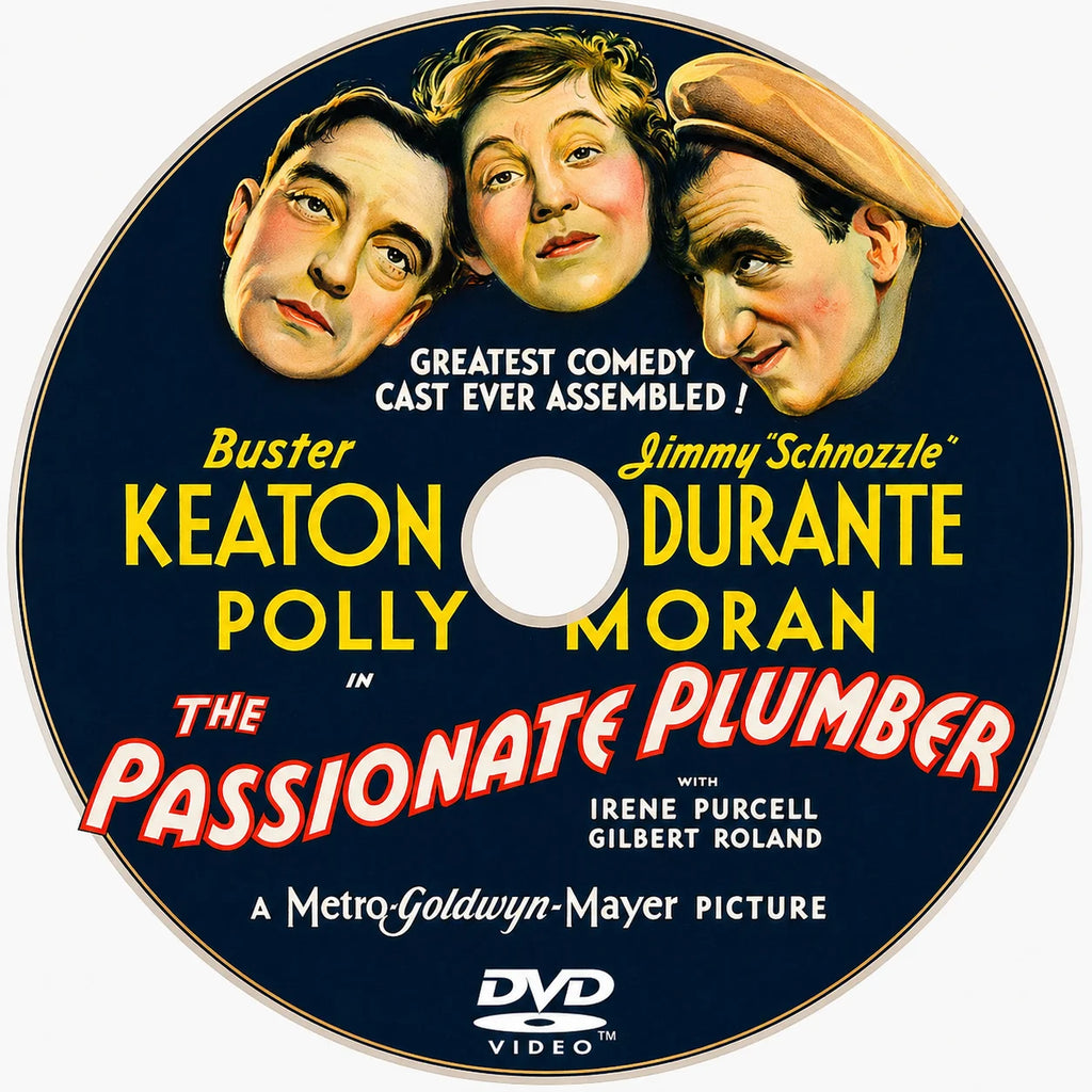 The Passionate Plumber 1932 Rare Pre-Code Comedy DVD Classic