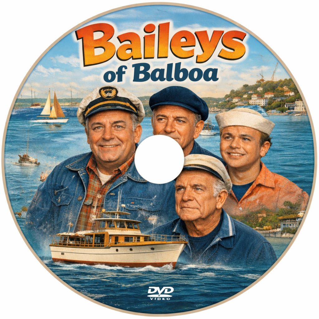 Baileys of Balboa 1964 Classic Comedy TV Series 4 Episodes on DVD
