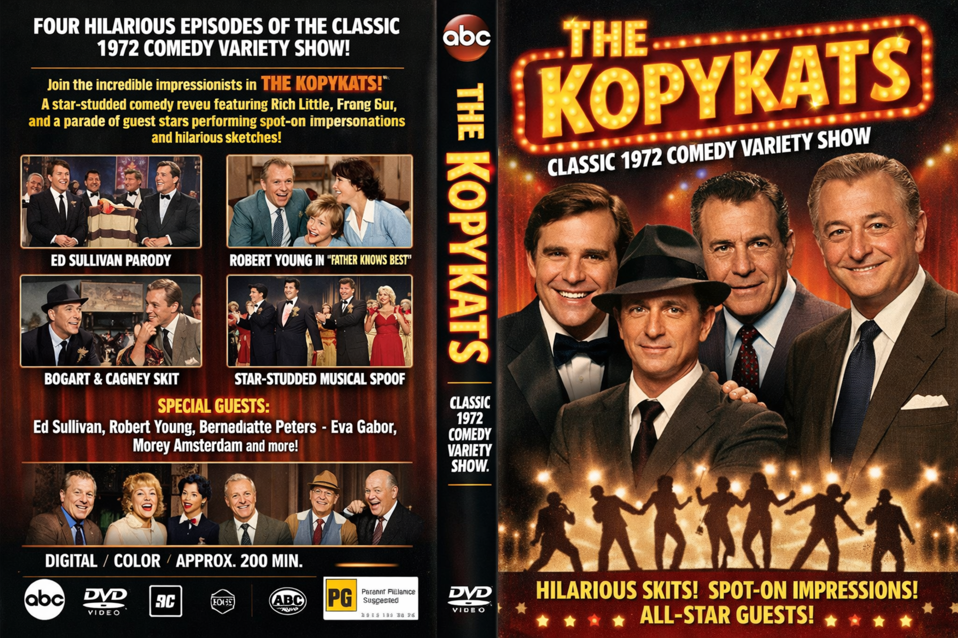 The Kopykats (1972) – Classic ABC Comedy Variety Show – 4 Episodes on DVD