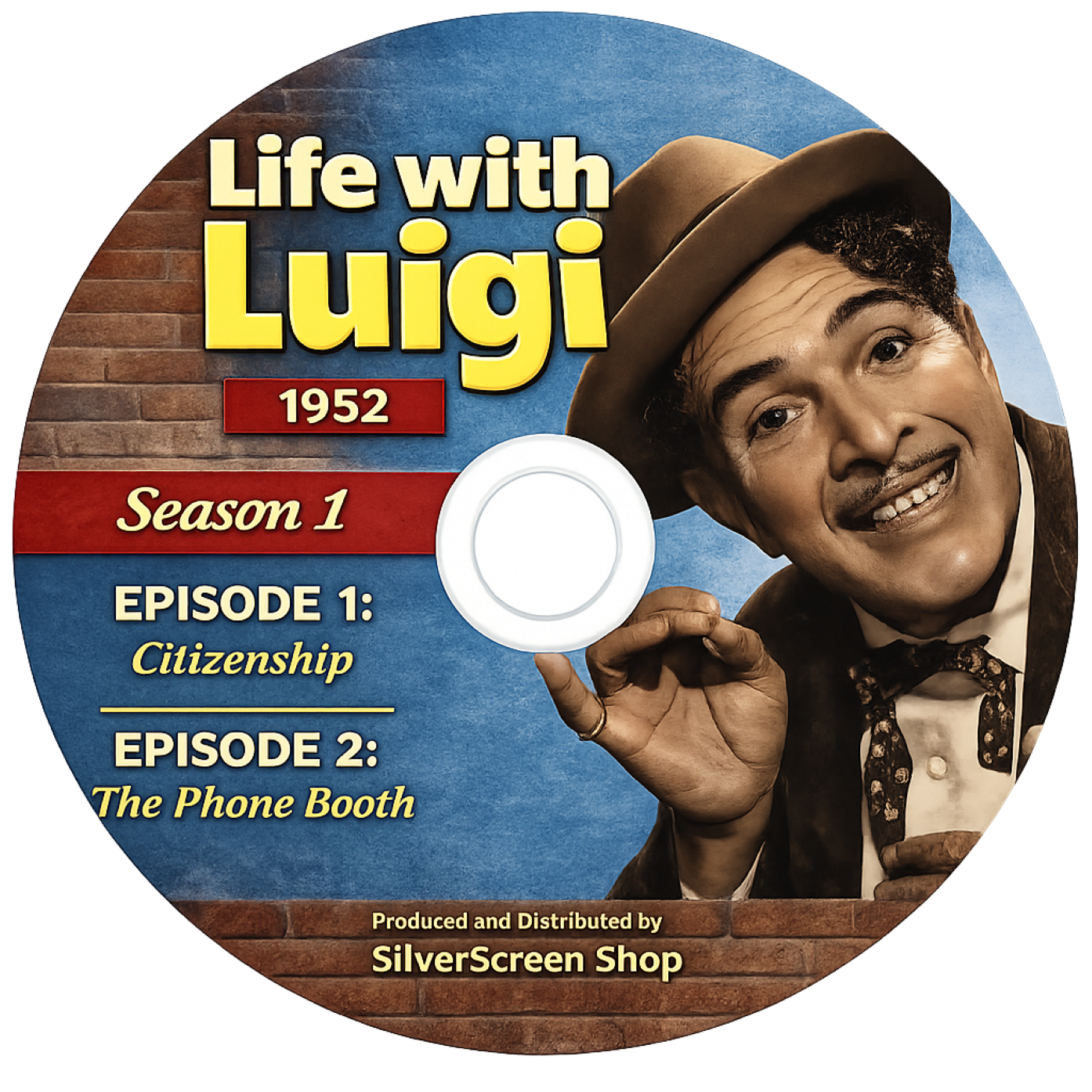 Life With Luigi 1952 TV Series DVD 2 Episodes Classic Comedy Rare