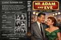Mr. Adam and Eve (1957) Classic TV Comedy DVD 3 Episodes Rare Sitcom