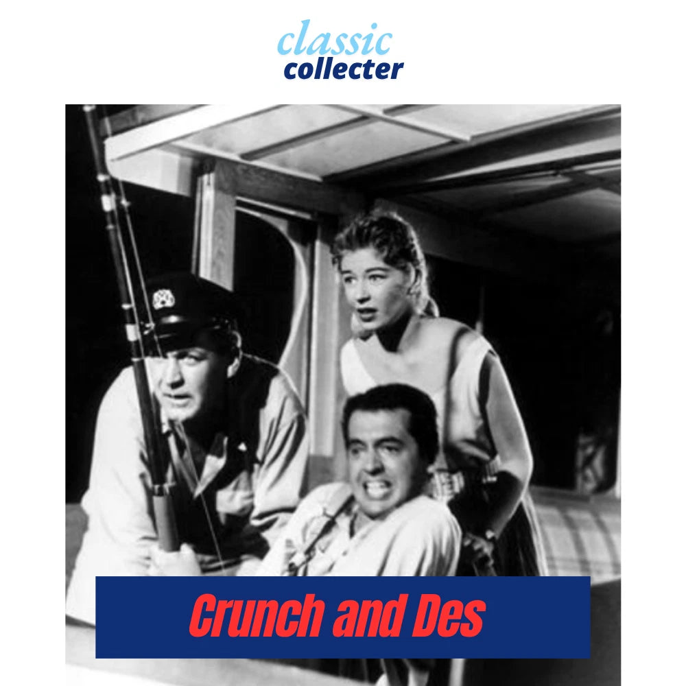Crunch and Des 1955 Classic TV Series 2 Rare Episodes on DVD