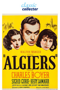 Algiers 1938 Classic Crime Romance Film Starring Charles Boyer on DVD