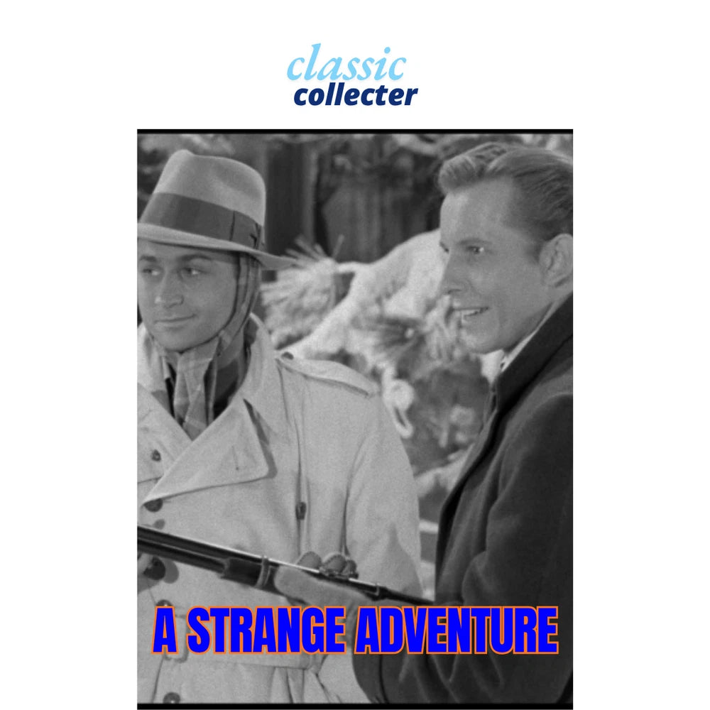 A Strange Adventure (1956) Rare Crime Noir Film on DVD Ben Cooper Savage