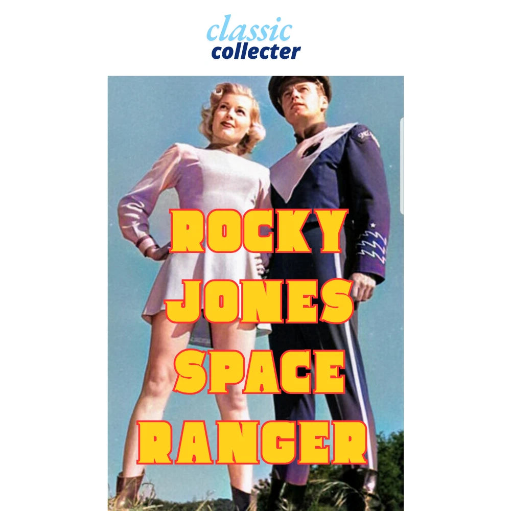 Rocky Jones Space Ranger 1954 Classic Sci-Fi TV Series 36 Episodes on DVD