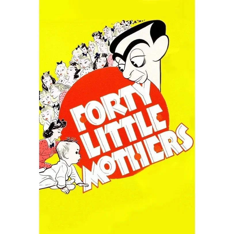 Forty Little Mothers 1940 Rare Comedy Drama DVD Classic