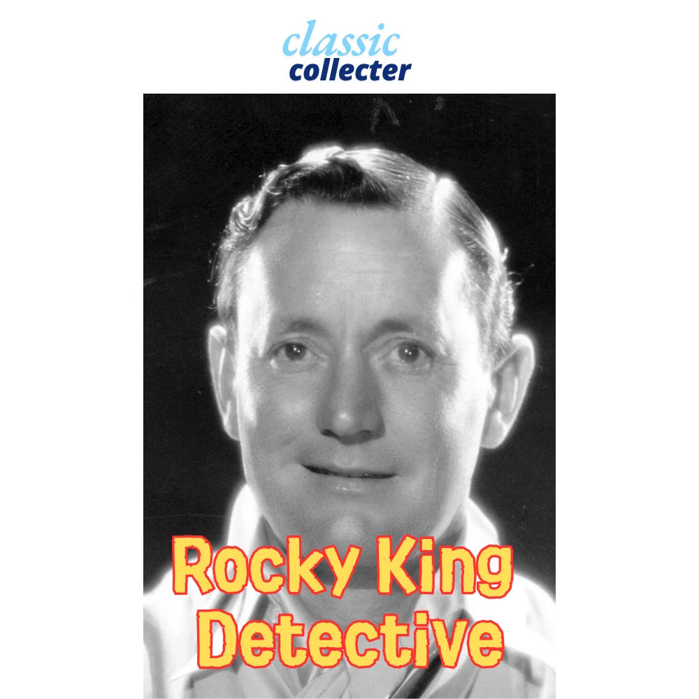 Rocky King Detective 1950 Classic Crime TV Series 7 Episodes on DVD