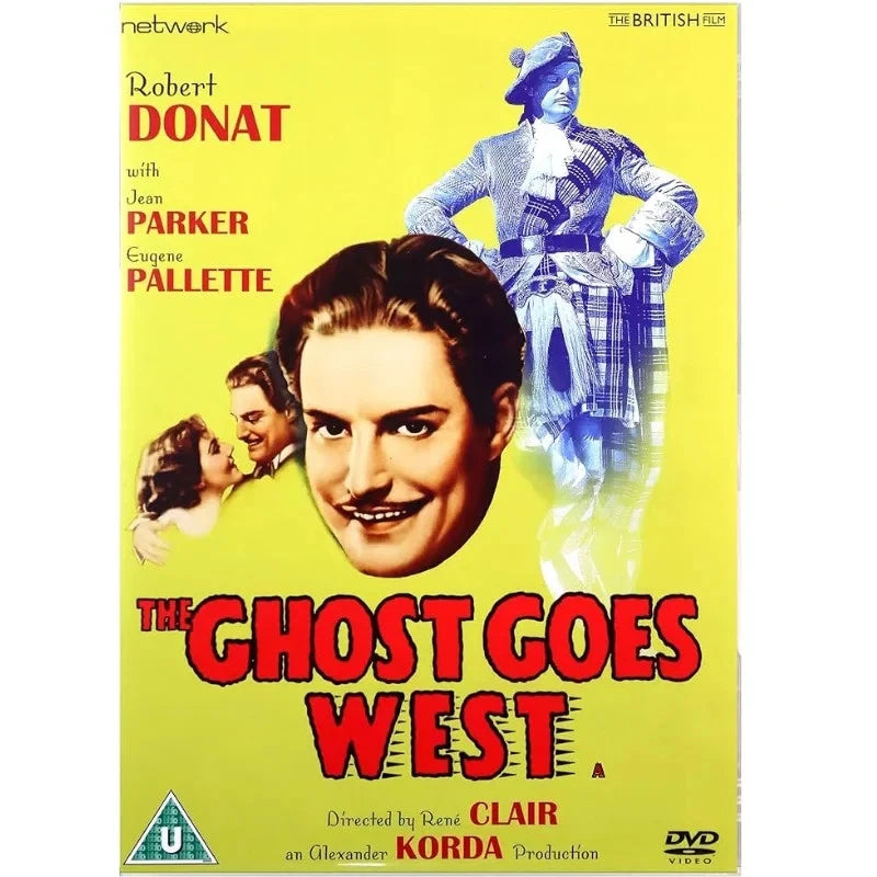 The Ghost Goes West 1935 Rare Comedy Fantasy DVD Classic