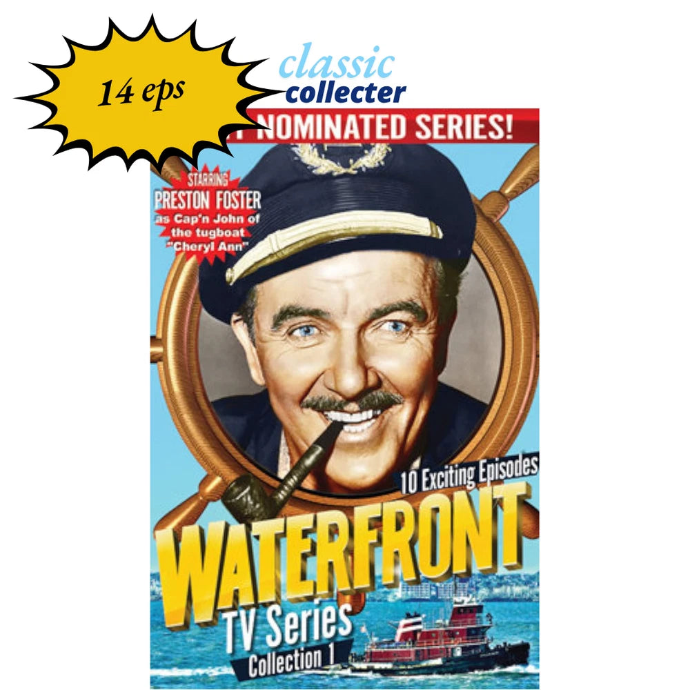Waterfront (1954) 14 Episodes Classic TV Drama Collection on DVD