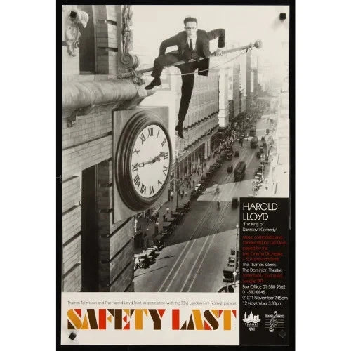 Safety Last 1923 Rare Comedy DVD Harold Lloyd Classic Film