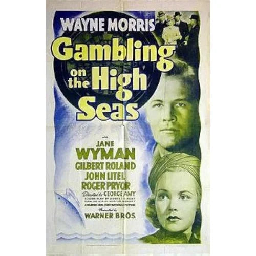 Gambling on the High Seas 1940 Rare Adventure Comedy DVD Classic