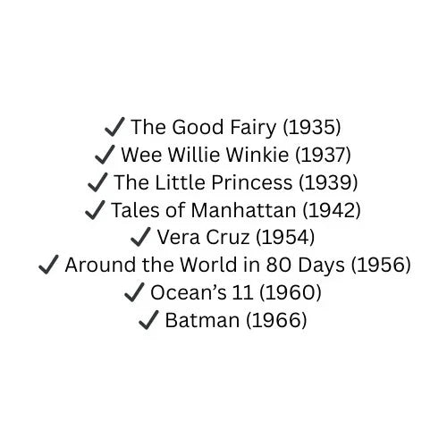 Cesar Romero 8 Film Collection 1935–1966 Rare Classic DVD Collection