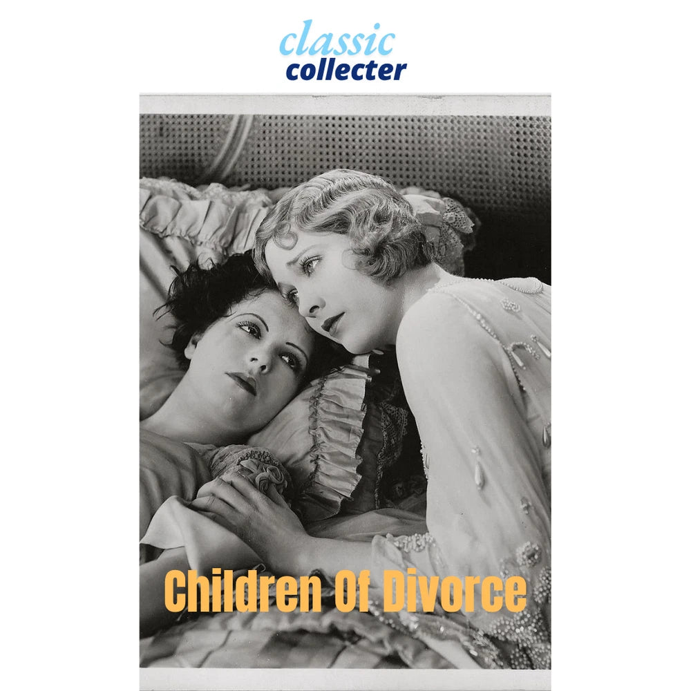 Children of Divorce 1927 Classic Silent Drama Starring Clara Bow  on DVD