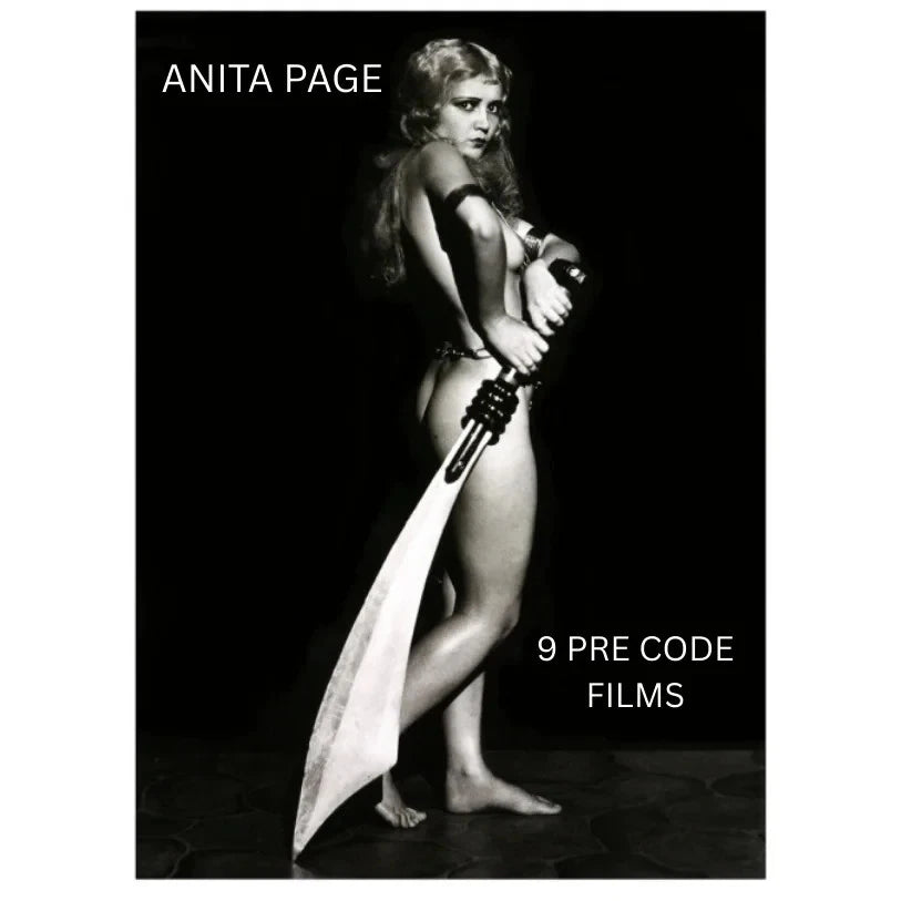 Anita Page 9 Film Collection 1930–1933 Rare Classic DVD Collection