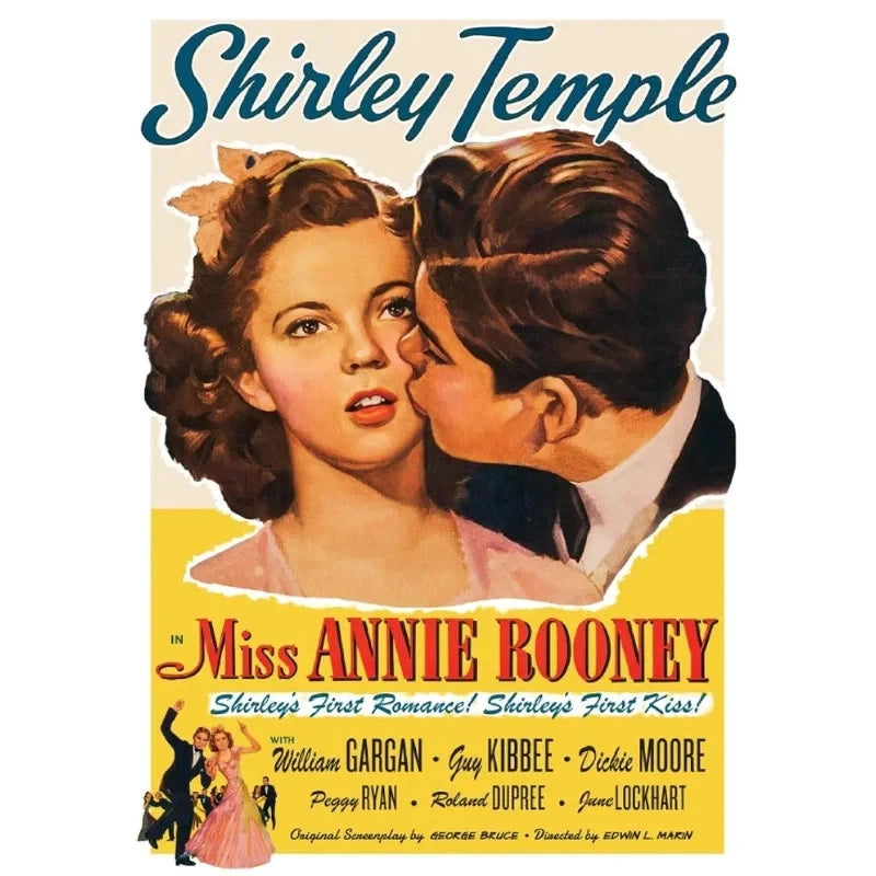 Miss Annie Rooney 1942 Rare Drama Romance DVD Shirley Temple