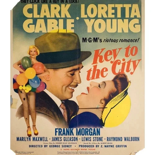 Key to the City 1940 Rare Comedy Drama DVD Classic