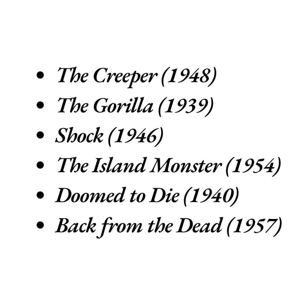 Horror Legends Vol. 1 6 Classic Horror Films Collection on DVD